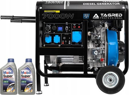 Tagred Agregat Prądotwórczy Diesel 10300W 14KM TA10300D