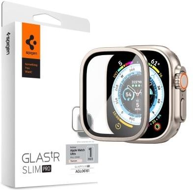 Spigen Szkło Hartowane Glas Tr Slim Pro Apple Watch Ultra Titanium