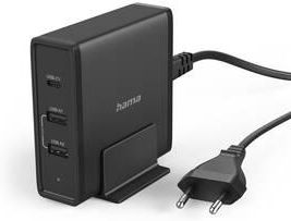 Hama USB-C/2x USB-A PD 65W czarny (200017)