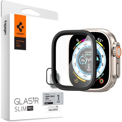 Spigen Szkło Glas Tr Slim Pro Apple Watch Ultra 49 Mm Black