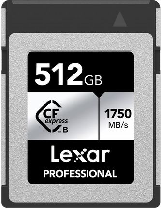 Karta Lexar CFexpress Type B Pro Silver Series R1750/W1300 512 GB