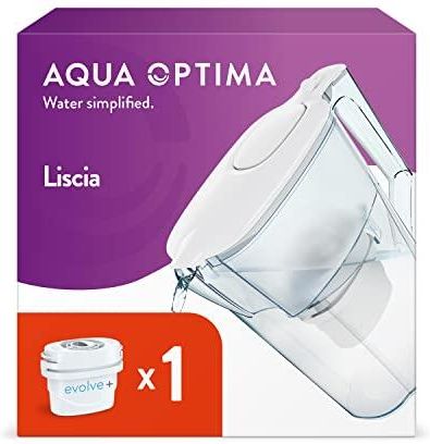 Dzbanek filtrujący Aqua Optima Liscia 2,5l 1X30 Day Evolve+ PJ0601