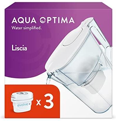 Dzbanek filtrujący Aqua Optima Liscia 2,5l 3X30 Day Evolve+ PJ0602