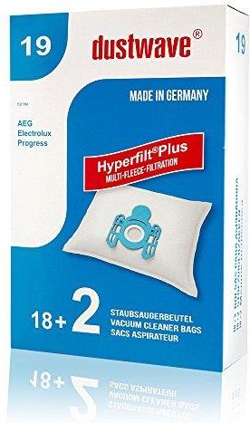 Dustwave® - 20 sacchetti per aspirapolvere con filtro per LG