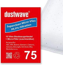 Dustwave® 10 Sacchetti Per Aspirapolvere AEG AEQ 10+ Con Microfiltro - Prodotti In Germania