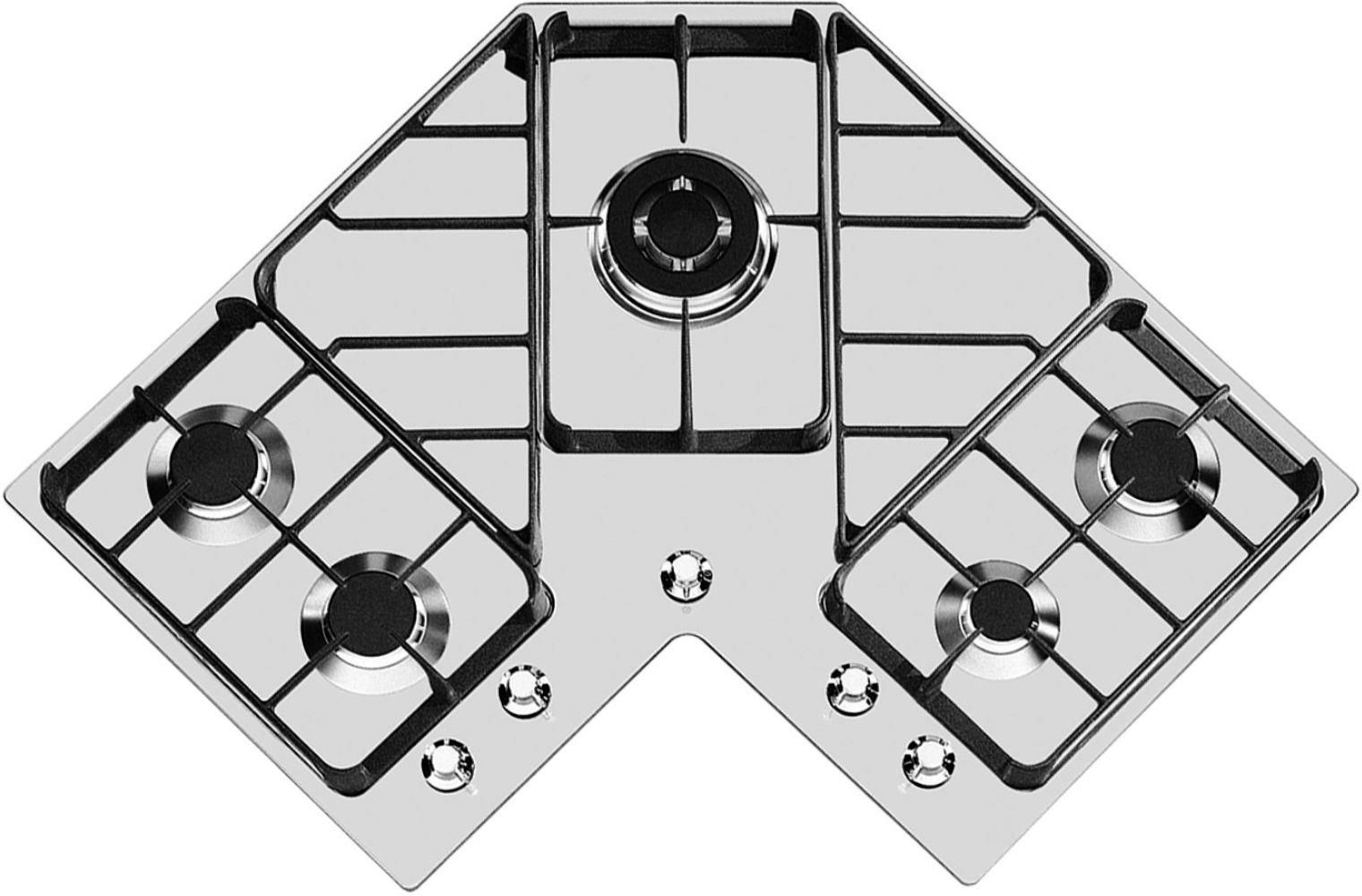 Płyta gazowa Foster Corner Hob 5 Gas 830X830 7038052 Opinie i ceny na