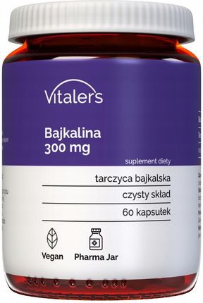 Vitaler'S Echinacea (Jeżówka Purpurowa) 400 Mg 60 kaps 