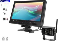 Zdjęcie Monitor samochodowy lcd 9cali 12/24v oraz kamera noktowizyjna NVOX - Bieruń