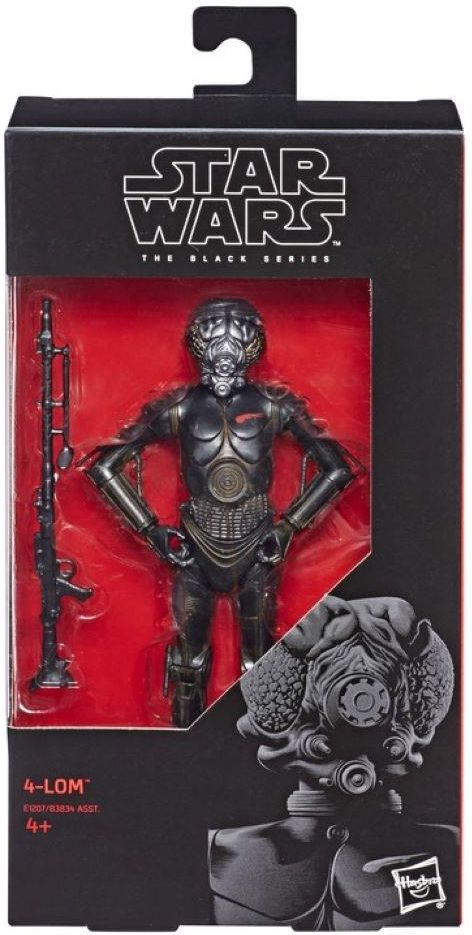 Star Wars The Black Series - 4-LOM E Zuckuss | Pack 2 Action Figure 15 Cm | Ispirato A L'Impero Colpisce Ancora | Con Accessori