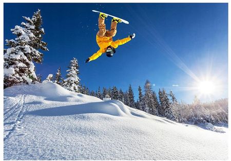 Printedwall 3D Snowboard Sport Zima 416x290 F00238