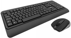 Zdjęcie Zestaw klawiatura + mysz Ms Alpha M300 RF czarny (MSP10027) - Nowogard