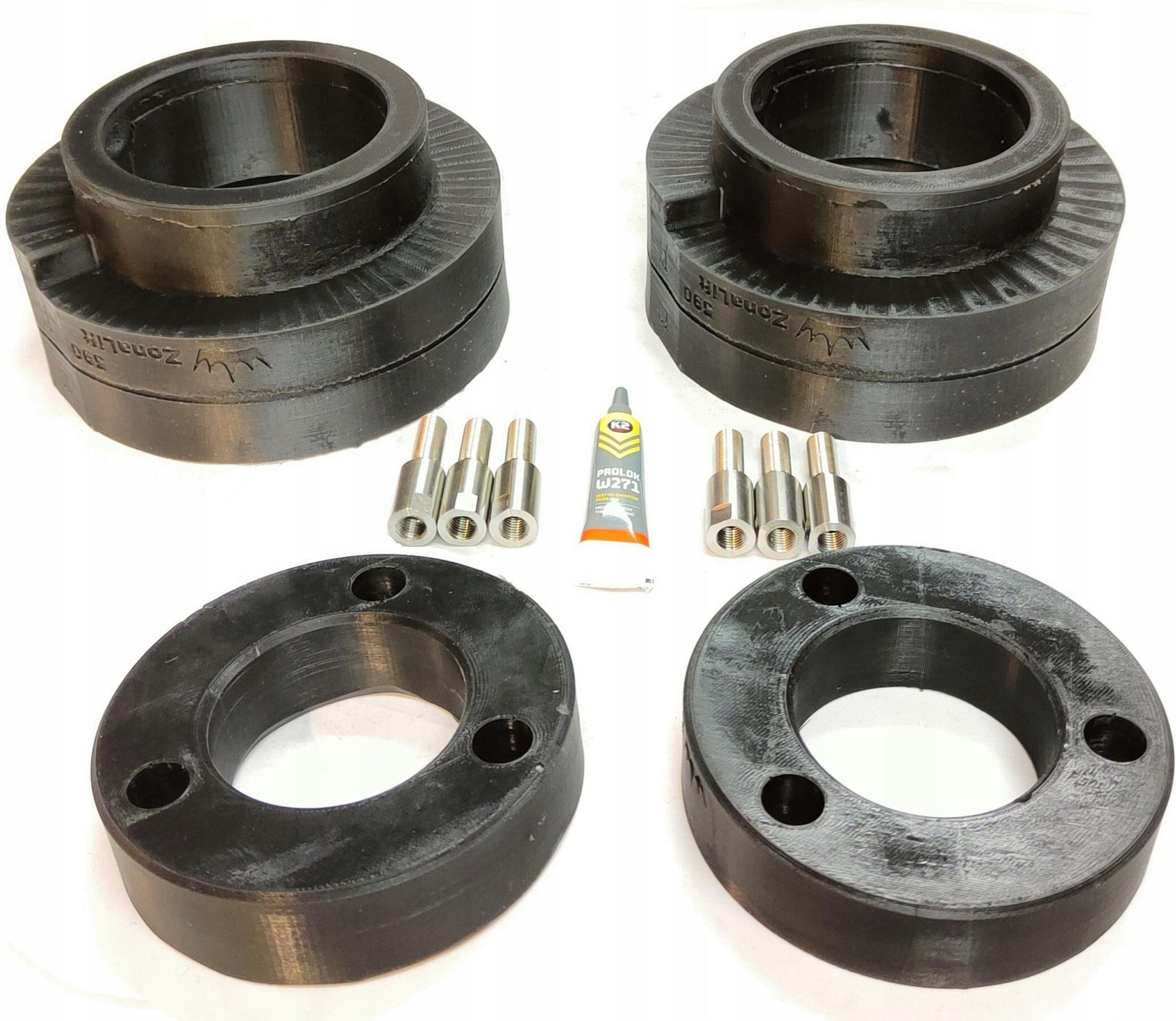 Tuning mechaniczny Nissan Pathfinder r51 Lift sprężyny podkładki 50mm ...