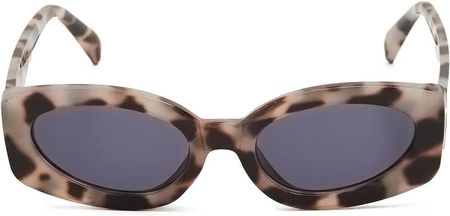 Cropp - Okulary przeciwsłoneczne w kolorowych oprawkach - Brązowy