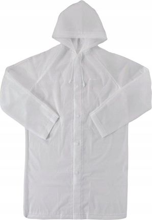 Płaszcz peleryna ponczo poncho przeciwdeszczowe Hi-Tec Yosh dziecięca Junior biała rozmiar 134-146