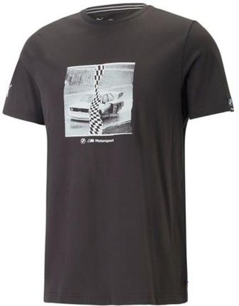 Koszulka T-shirt BMW M Motorsport Iconic Car Graphic Black