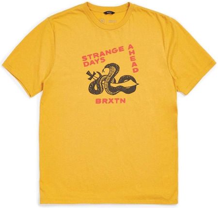 koszulka BRIXTON - Strange Days S/S Prt Maize (MAIZE) rozmiar: L