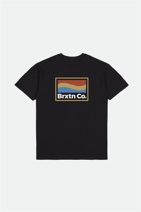 koszulka BRIXTON - New Wave S/S Tlrt Black (BLACK) rozmiar: L
