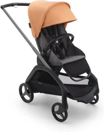 Bugaboo Dragonfly Graphite Island Coral-Grey Melange Spacerowy