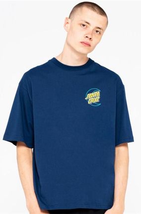 koszulka SANTA CRUZ - Empty Moon Dot T-Shirt Dark Navy (DARK NAVY) rozmiar: S