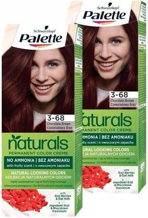 Palette Natural Color Farba Do Włosów Brąz 868 X2