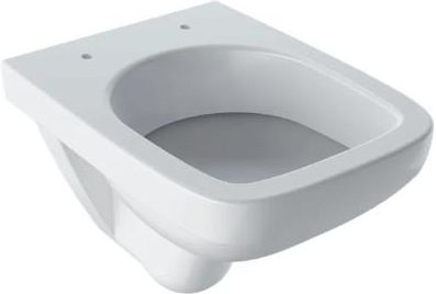 Geberit Selnova Compact Wisząca miska WC, lejowa, B36cm, H34cm, T48cm, krótka, kształt geometryczny 501.504.00.7