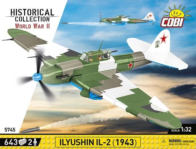 COBI Historical Collection WWII Ilyushin IL-2 1943 (COBI-5745