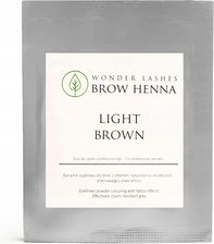 Wonder Lashes Wonder Brow Henna Light Brown Saszetka 1G