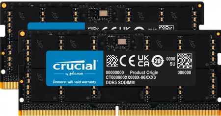 Pamięć RAM Crucial DDR5 64GB 4800MHz CL40 (CT2K32G48C40S5)