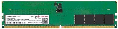 Transcend DDR5 32GB 4800MHz CL40 U-DIMM (JM4800ALE32G)