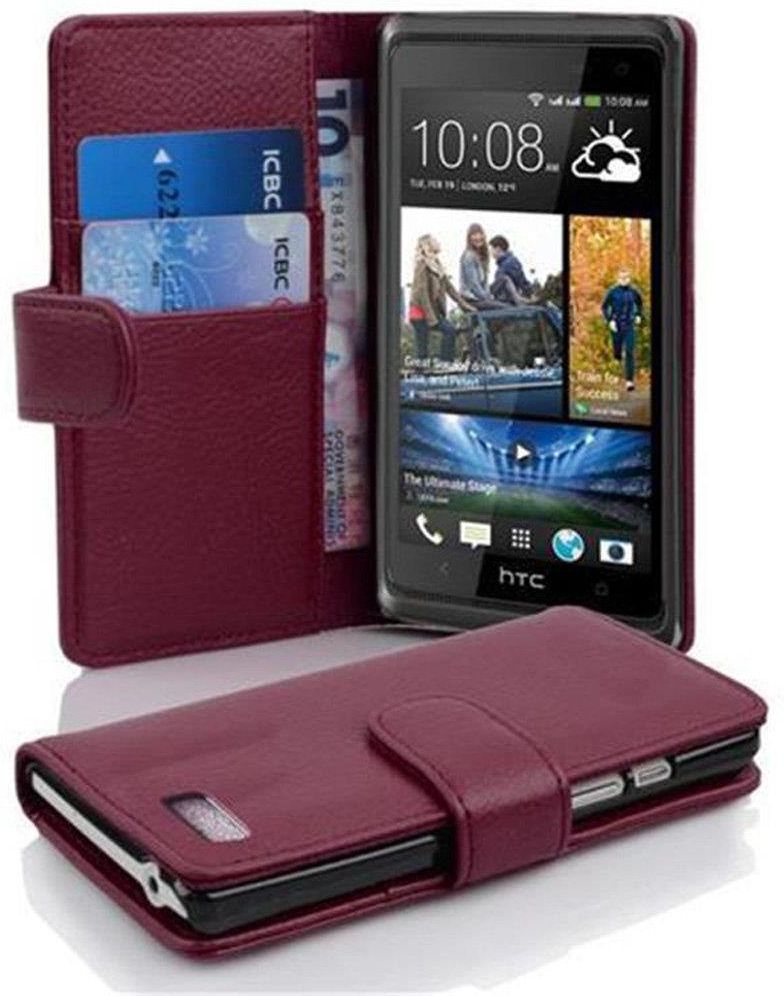 Cadorabo Custodia per HTC Desire 300 in MARRONE CIOCCOLATA - Protezione