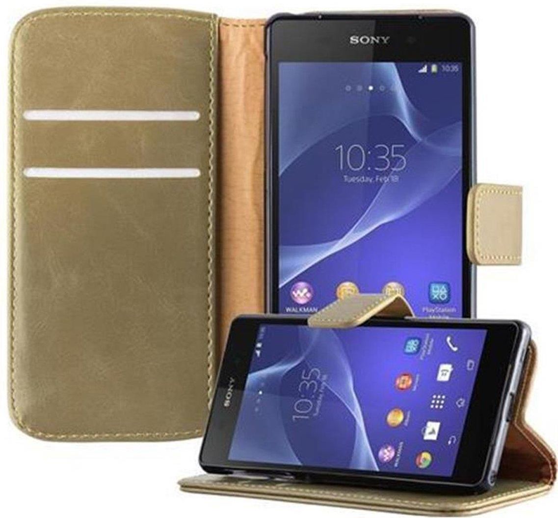 Cadorabo Custodia Libro Portafoglio Per Sony Xperia XA | Colore Marrone Cappuccino | Con Vani Carte, Funzione Stand E Chiusura Magnetica | Cover In Ecopelle Con Protezione Totale - 4