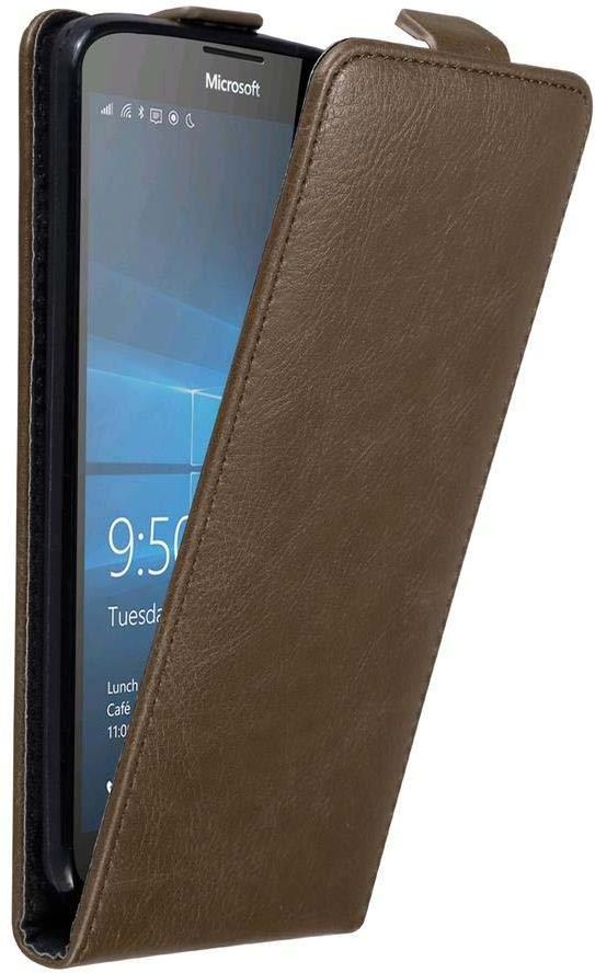 Cadorabo Custodia per Nokia Lumia 640 XL in FROSTY VERDE - Rigida Cover Protettiva Sottile con Bordo Protezione - Back Hard Case Ultra Slim Bumper Antiurto Guscio Plastica