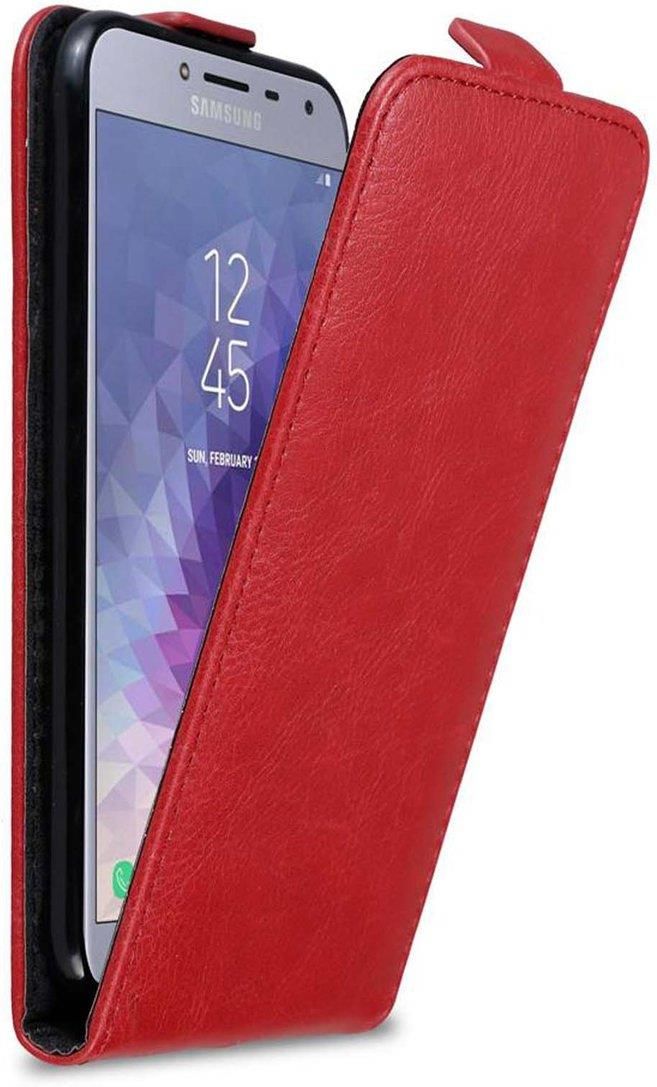 Cadorabo Pokrowiec Do Samsung Galaxy J4 2018 W Etui Czerwone Jabłko Etui na telefon ceny i