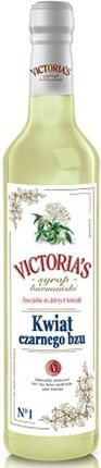 Victoria Cymes Kwiat Czarnego Bzu Syrop Barmański Do Kawy I Drinków 490ml