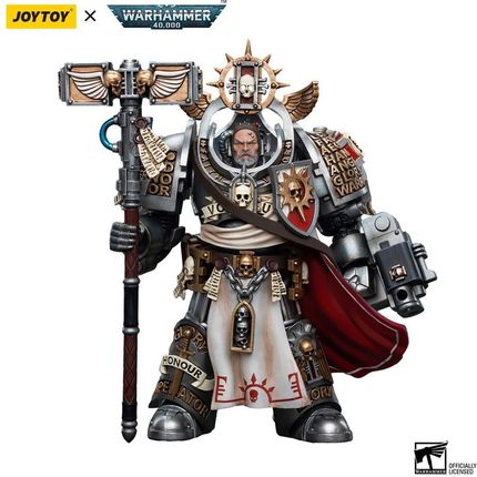 JoyToy Warhammer 40k Action Figure 1/18 Grey Knights Grand Master Voldus 12cm