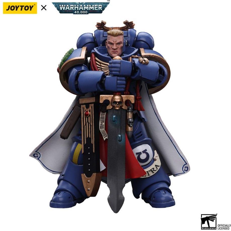 JoyToy Warhammer 40k Actionfigur – Ultramarines Kapitän, 12 Cm