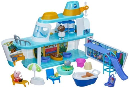 Hasbro Świnka Peppa - Statek wycieczkowy Zestaw z 3