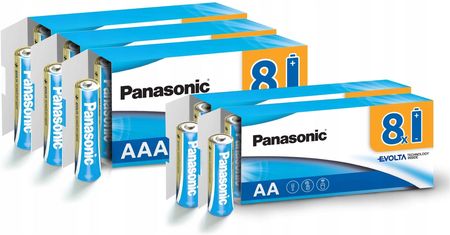 Panasonic Baterie Premium Evolta 24xAA 16xAAA