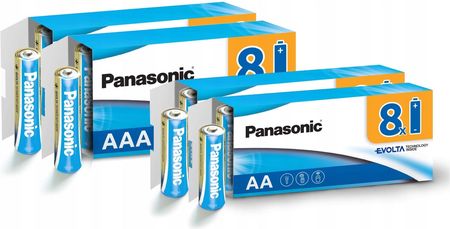 Panasonic Baterie Premium Evolta 16xAA 16xAAA