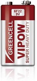 Vipow Bateria 9V 6F22 GREENCELL