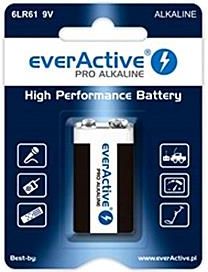 Everactive 6LR61 9V Wzmocniona 1SZT Bateria Alkaiczna