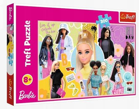 Trefl Puzzle 300el. Twoja ulubiona Barbie 23025