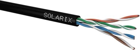 Solarix Przewód UTP kat.5e zewnętrzny 1m SXKD-5E-UTP-PE