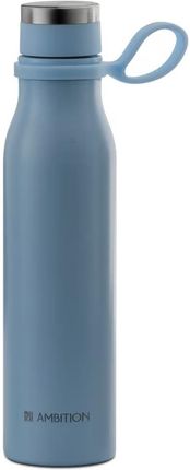 42208 AMBITION SILKY butelka termiczna 480 ml niebieska