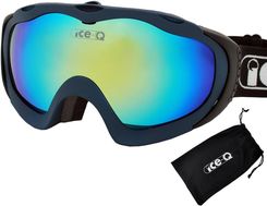 Zdjęcie Gogle Narciarskie Uniwersalne Ice-Q Peio S3 - Różan