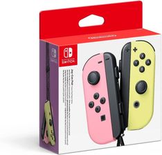 Zdjęcie Nintendo Switch Joy-Con Para Pastel Pink/Yellow NSP086 - Bobolice