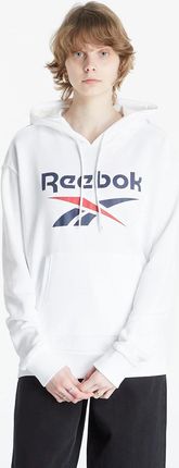 Reebok Identity Logo French Terry Hoodie White