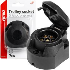 Zdjęcie Gniazdo haka przyczepy plastikowe 7 pin amio-03214 - Zator