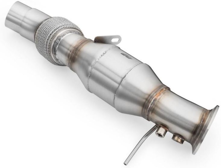 Stainless Steel Downpipe Fits On BMW X5 E70 E90 E91 E60 E61 E92 E93 Diesel M57n2 Motor Up 2006 2010