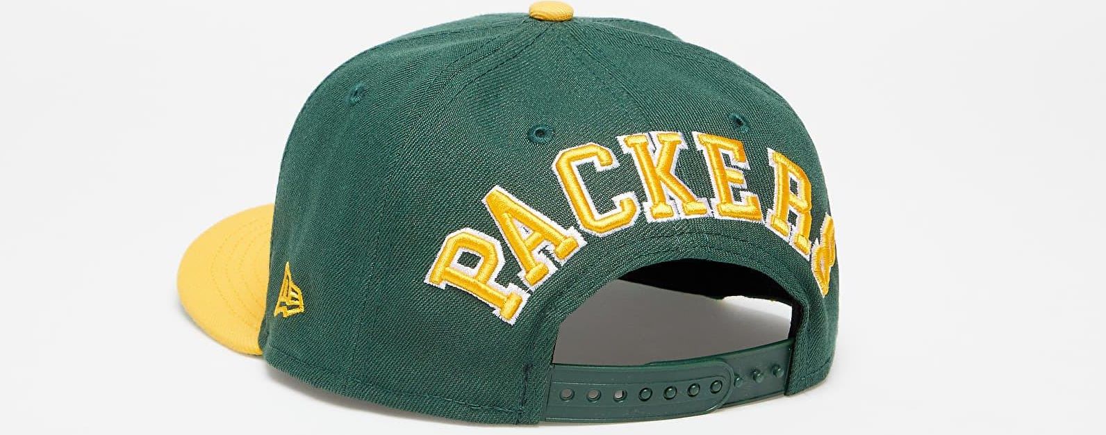 New Era NFL Green Bay Packers Team Arch 9FIFTY Snapback Cap M-L